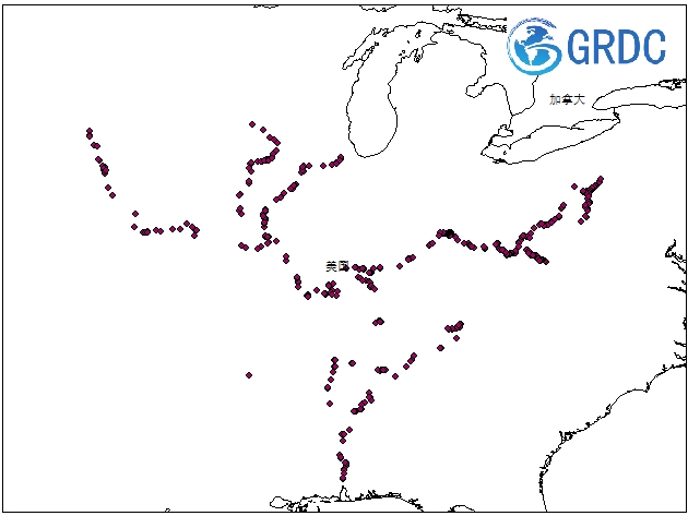 海底管道位置（USACE IENC）